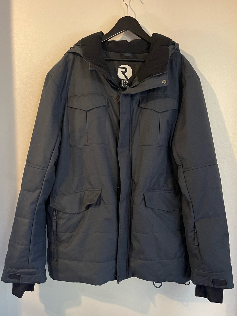 Ripzone Whisky Insulated Ski Parka Jacket Blue Nights Waterproof Size XXL